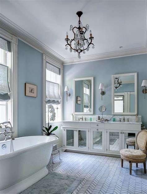 Are you looking for an easy way to update the bathroom with bathtub and gray subway tile shower surround with niche or alcove in hexagon marble tile. 35 blue gray bathroom tile ideas and pictures