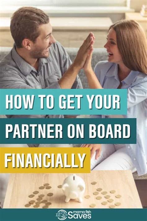 How To Get Your Partner On Board Financially Personal Finance