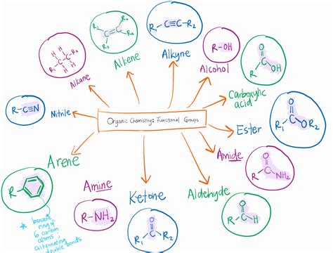 Organic Chemistry Overview Of Common Functional Groups Kndctutoringsg