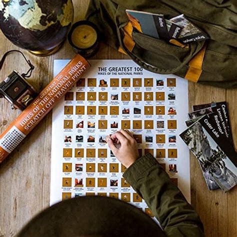 15 Best National Park Scratch Off Maps Find The Perfect One