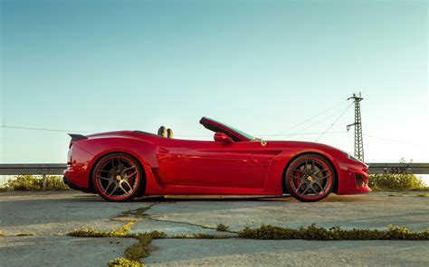 Wallpaper Sports Car Convertible Ferrari California T Performance