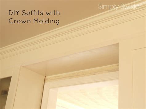 Diy Soffits With Crown Molding And Board And Batten Cover Panels