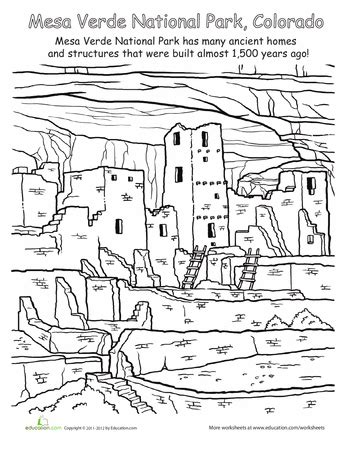 It's not just for kids anymore. 20 National Park Coloring Pages | Education.com