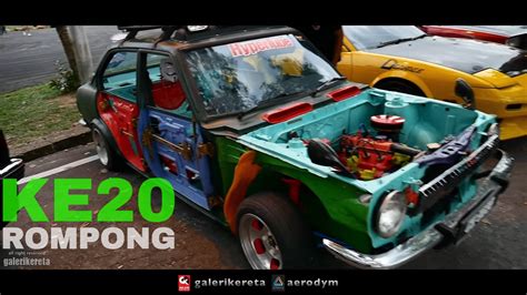 Naked Cars Toyota Corolla KE20 Rompong Retro Havoc 2017 YouTube