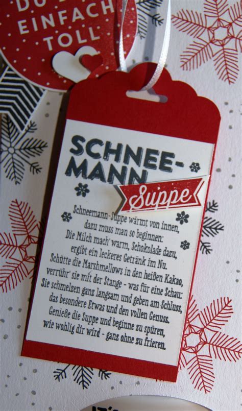 Bellas stempelwelt / blumis kreativ blog schneemann suppe schneemannsuppe weihnachten geschenkideen weihnachten Schneemannsuppe Text Zum Ausdrucken / Rezept Fur Eine ...