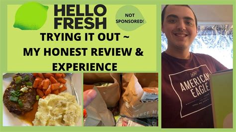 Hello Fresh Honest Review Unboxing And Experience Not Sponsored