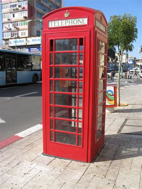British Telephone Booth Telephone Phone Booth