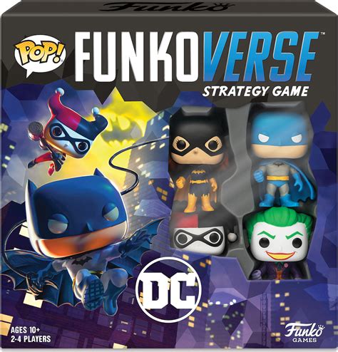 Funko Pop Funkoverse Dc Comics Base Set Board Game Skroutzgr