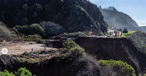 Highway 1 In Big Sur California Collapsed — Heres What Happened