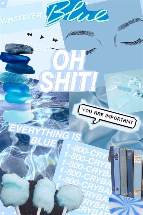 Pin By Haidyn Whitley On Aesthetic Everything Is Blue Cool Art