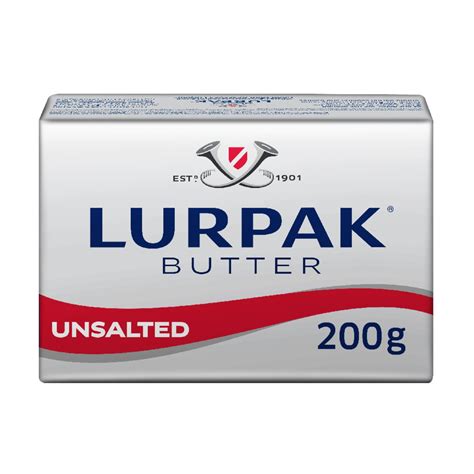 Lurpak Butter Block Unsalted 200g Online At Best Price Butter Lulu
