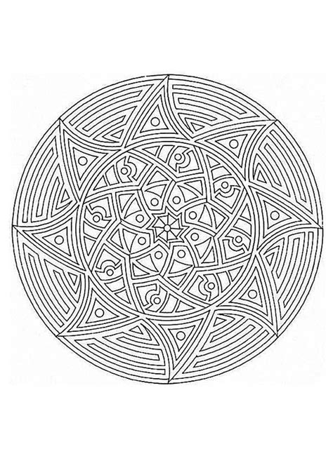 Relax While You Create With These Free Mandala Coloring Pages Advanced