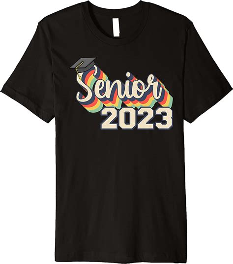 Retro Senior 2023 Grad 90s Class Of 2023 Cap Graduation
