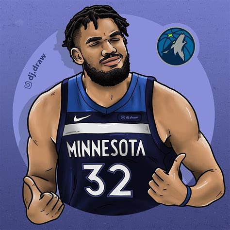 instagram 上的 dj draw：「 a whole new team a whole new mood 🤙🏽🐺 karltowns timberwolves