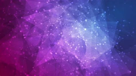 Blue Purple Abstract Technology Polygons Motion Graphics Videohive