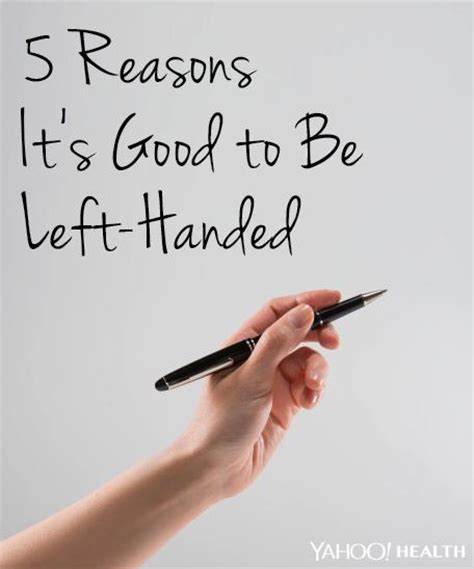 5 Reasons Its Good To Be Left Handed