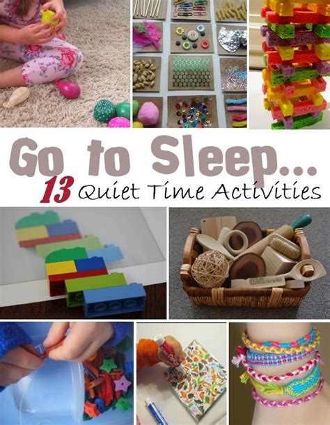 Go To Sleep Go To Sleep Collection Of Calming Activities For Kids
