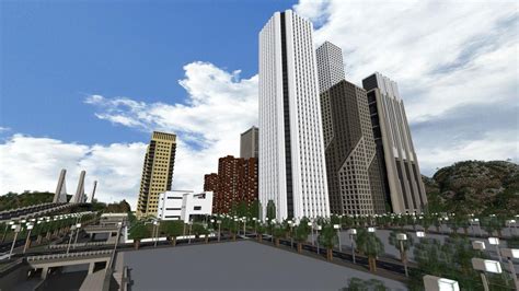 Seviat City A Realistic Modern City Minecraft Map