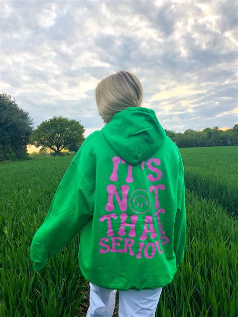 it s not that serious irish green yawnn graphic hoodies aesthetic hoodie aesthetic