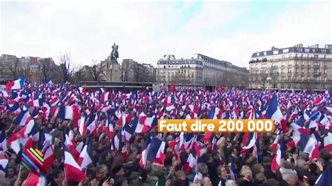 Combien De Personne Au Trocadero Zemmour - Quotidien : Les soutiens de François Fillon filmés en plein trucage