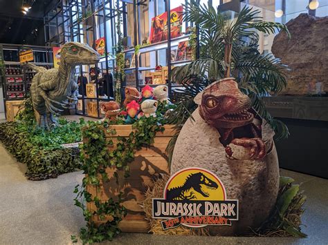 A Closer Look At London Natural History Museums Pop Up Jurassic Park Store — The Jurassic Park