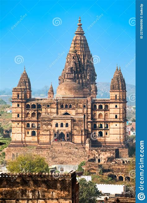 Chaturbhuj Temple In Orchha India Stock Photo Image Of Ancient
