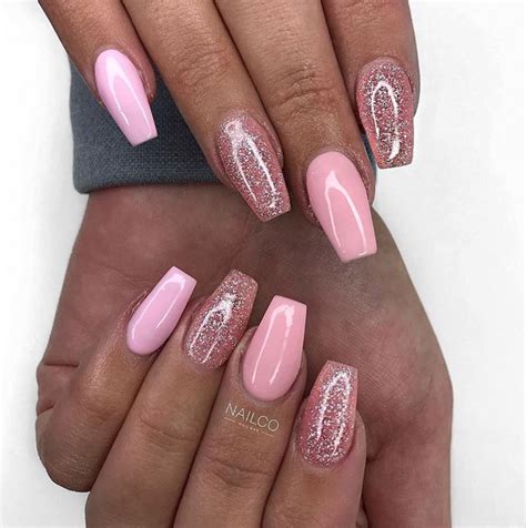 50 Pretty Pink Nail Design Ideas The Glossychic