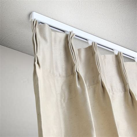 Instyledesign Heavy Duty White Ceiling Curtain Track Room Divider