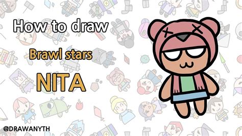 How to draw carl | brawl stars super easy drawing by drawitcute on deviantart. How to draw NITA brawl stars - YouTube