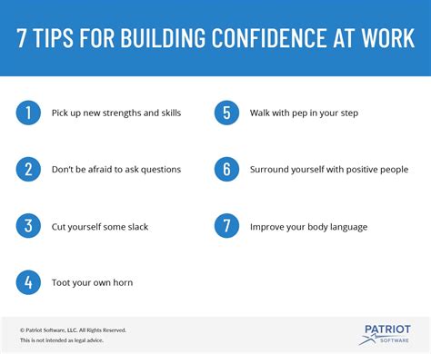 7 Tips For Building Confidence At Work