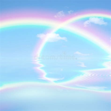 Rainbow Heaven Stock Photo Image Of Light Climate Abstract 6441180