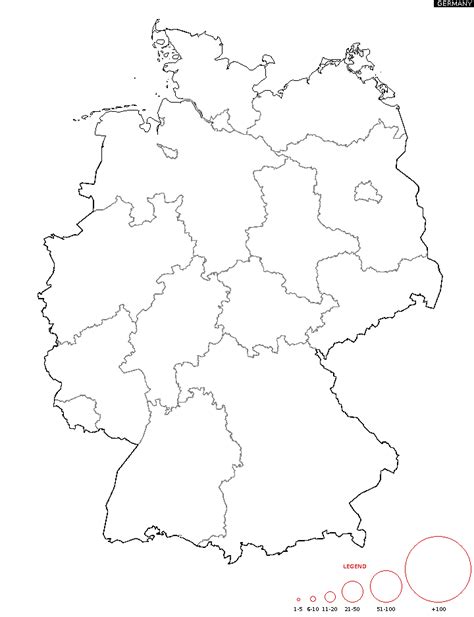 Deutschland kostenlose karten kostenlose stumme karten kostenlose unausgefullt landkarten kostenlose hochauflosende umrisskarten. Distribution of surname - Germany Surname Map