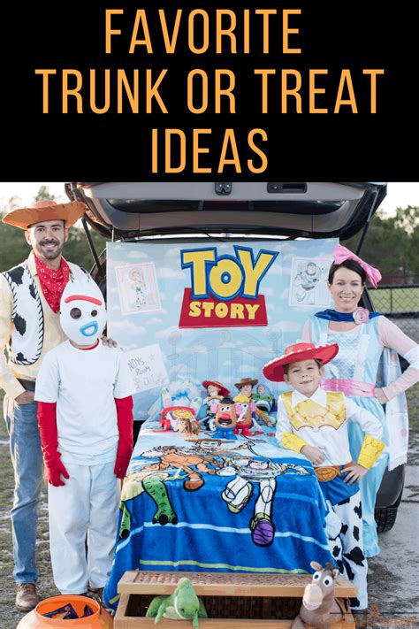 favorite trunk or treat ideas toy story halloween trunk or treat toy story party decorations
