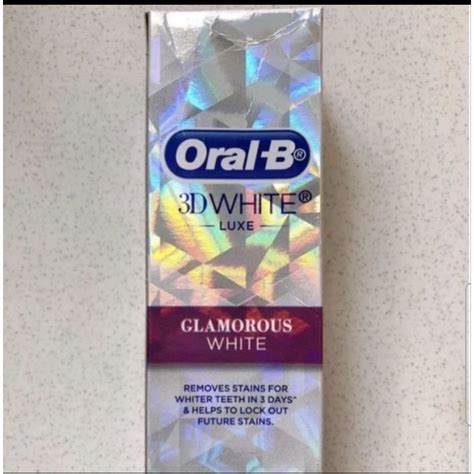 Jual Oral B 3d White Luxe Glamorous White Toothpaste Odol Oral B Shopee Indonesia