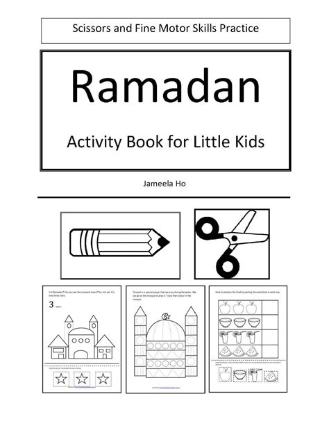 Free Download Ramadan Activity Book For Little Kids Ramadan