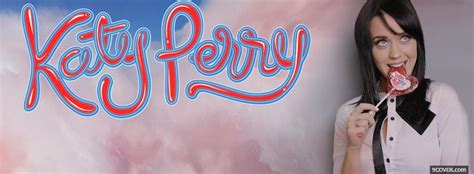 Katy Perry And Clouds Photo Facebook Cover