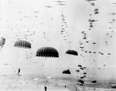 101st Airborne Division Jumps Near Eindhoven Holland September 17