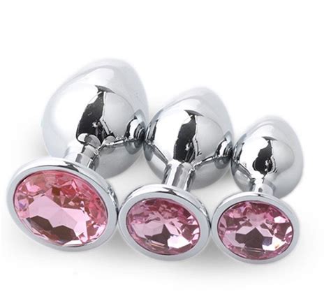 Pink Crystal Butt Plug Womens Anal Toy Sex Toy Ladies Etsy