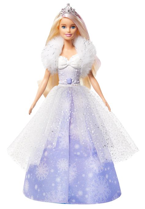 Barbie Dreamtopia Doll With Hairbrush And Removable Tiara