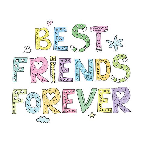 Royalty Free Best Friends Forever Clip Art Vector Images