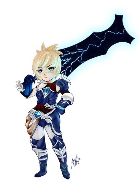Championship Riven Chibi Commission By Wild Growth On Deviantart