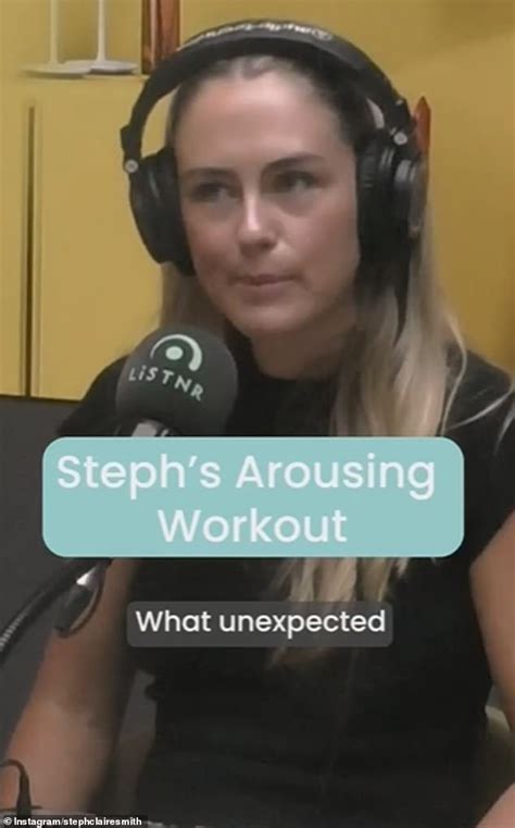 Steph Claire Smiths Shock Sex Confession About An Everyday Exercise