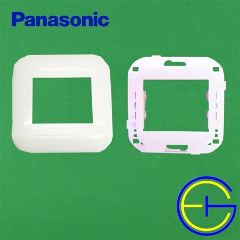 Jual Panasonic Wide Series Frame Wej78029w 1 Gang Lebar Shopee Indonesia