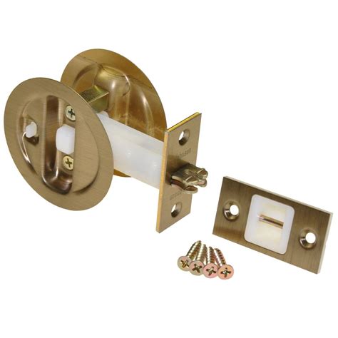 15215pk1 1 38 Tube Latch Pocket Door Lock Set