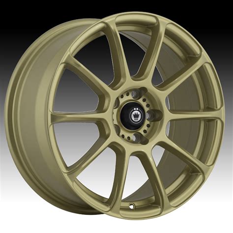 Konig Runlite R1 Gold Custom Rims Wheels Konig Custom Wheels Rims