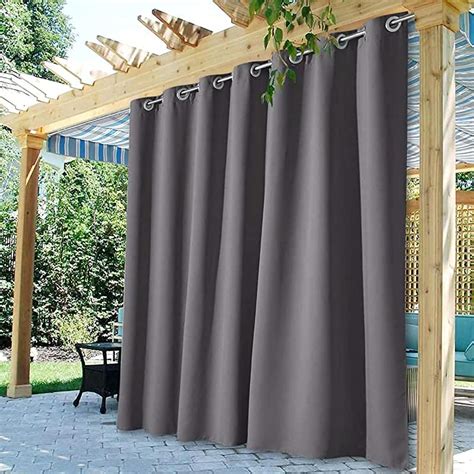 Amazonca Waterproof Outdoor Curtains For Patio