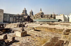 Descubriendo las ruinas Aztecas Ruinas de Tenochtitlán