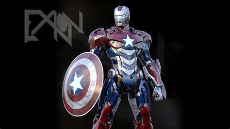 Iron Patriot Mk 41 Super Soldier 3d Model Rigged Cgtrader