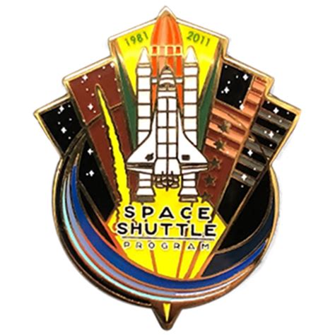 Last Shuttle Pin Set Space Patches