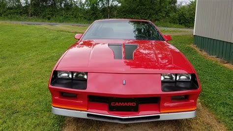 1984 Chevrolet Camaro Z28 Coupe Red Rwd Automatic For Sale Chevrolet